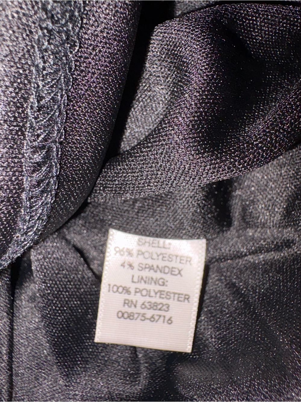 Christopher & Banks Black/White/really light pink Sleeveless Dress #1368 - Picture 5 of 11